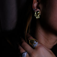 Görseli Galeri görüntüleyiciye yükleyin, Gold Attie Küpe