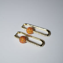 Görseli Galeri görüntüleyiciye yükleyin, Ornela Küpe Turuncu