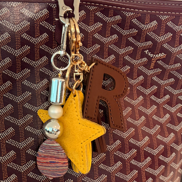 Tek Harf Key Chain