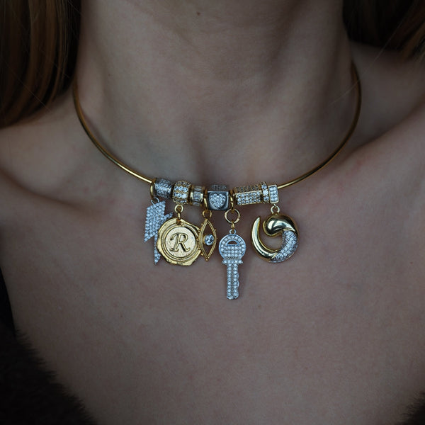 Charmlı Kişiselleştirilebilir Kolye