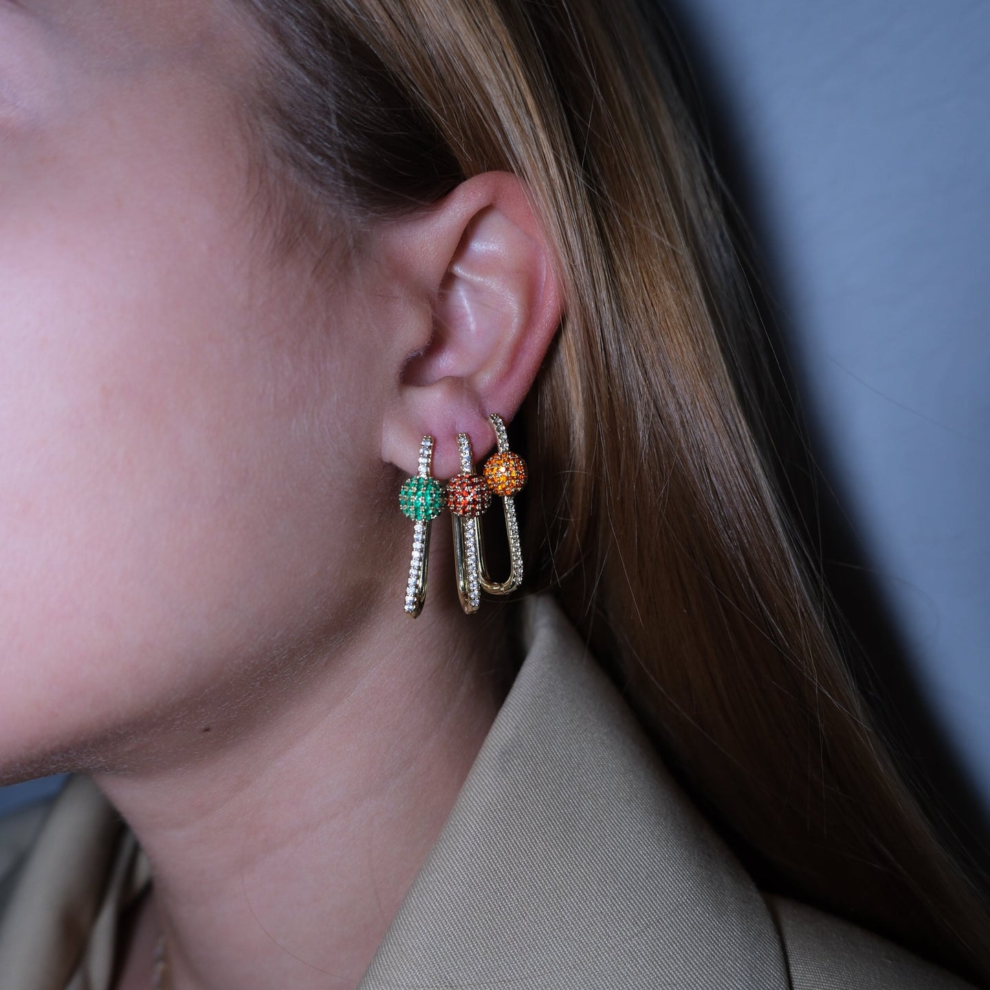 Ornela Küpe Kırmızı