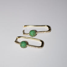 Görseli Galeri görüntüleyiciye yükleyin, Ornela Küpe Yeşil
