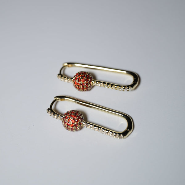 Ornela Küpe Kırmızı