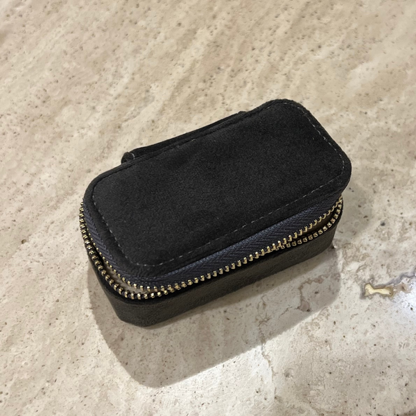 Antrasit Kişiselleştirilen Mini Takı Kutusu